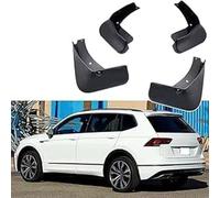 HHCVN 4 Pcs Car Mud Flaps for VW Tiguan II Allspace 2016-2020, Splashproof Waterproof Front Rear Rubber Mudguards Car Accessories