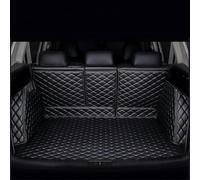 HHCVN Car Full Coverage Boot Liner for Audi Q6 e-tron 2024 2025, Waterproof Non-Slip Anti-Scratch Durable Leathe Car Boot Protector,Black