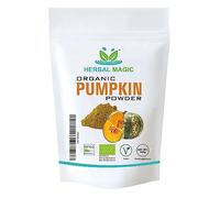 HHerbal Magic's Organic Pumpkin Fruit Powder-Ideal thickener in soups,sauces and gravies.coloring additive/aromatizer -100g