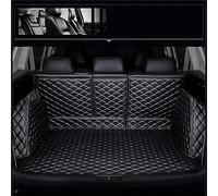 HHFCL Car Leather Boot Liner Mats for Land Rover Discovery Sport 2016-2024, Full Coverage Waterproof Anti-Scratch Anti-Slip Wear-Resistant Trunk Mat,All-black