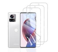 Hhfcryst Hydrogel Film for Motorola Edge 30 Ultra, Pack of 3 TPU Protective Film Soft HD Clear Screen Protector Scratch-Resistant No Bubbles (Not Tempered Glass)
