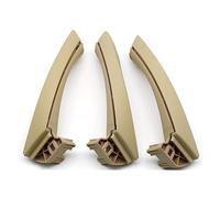 Hhfksci Car Interior Door Pull Handle 6Piece for BMW 3 Series E90 E91 E92 316 318 320 325 328i 2004-2012 LHD RHD Passenger Interior Door Pull Handle Cover Trim(LHD Set Beige)