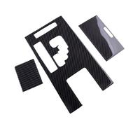 Hhfksci Car Interior Moulding for Lexus for IS250 for IS350 2006-2009 2010 2011 2012 3piece/Set LHD Car Gear Shift Panel Cover Trim Black Carbon Fiber