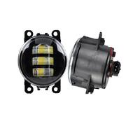 Hhfksci Fog Lights Assembly 2 X For Mitsubishi For ASX For Pajero For Sport For Outlander For Triton For L200 For Galant LED Fog Light Car Front DRL Lamp Auto Foglamp(LED-Double-Plastic)