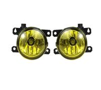 Hhfksci Fog Lights Assembly 9270157 Pair Left Right Front Fog Lights Lamp Assembly For Opel For Agila For Astra G H For Corsa D For Meriva A OPC Auto Foglamp(Pair Halogen Yellow)