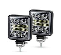 Hhfksci Headlights 4inch 102W LED Light Bar/Work Spot Flood