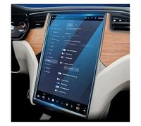 Hhfksci Navigation Glass Screen Protector For Tesla For Model For S For X 2016-2021 Tempered Glass Screen Protector 17Inch Car Gps Navigation Radio Anti-scratch Accessories