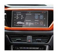 Hhfksci Navigation Glass Screen Protector For VW For Taos For T-Cross 2022 Screen Protector Tempered Glass 10.1Inch Car Radio GPS Navigation Interior Accessories