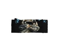 HHGFASD A brutal wolf Pattern Baby Bow Headband - Soft, Skin-Friendly, and Stretchy Polyester Headband for Infants 0-6 Months
