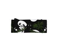 HHGFASD Bamboo forest panda Pattern Baby Bow Headband - Soft, Skin-Friendly, and Stretchy Polyester Headband for Infants 0-6 Months
