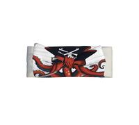 HHGFASD Cartoon Sailing Pirate Octopus Pattern Baby Bow Headband - Soft, Skin-Friendly, and Stretchy Polyester Headband for Infants 0-6 Months
