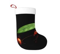 HHGFASD Christmas decorative socks Little ants hiding from the rain Pattern soft and comfortable no fading suitable for Halloween holiday parties fireplaces