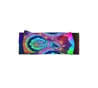 HHGFASD Complex Mandala Pattern Baby Bow Headband - Soft, Skin-Friendly, and Stretchy Polyester Headband for Infants 0-6 Months