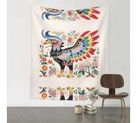 HHGFASD Decoration Tapestry 60x51in Scribbling Eagle Pattern Soft, Durable, Skin Friendly, Lightweight Wall Hanging for Indoor & Outdoor Use