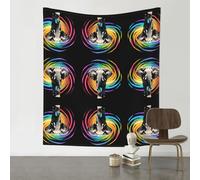HHGFASD Decoration Tapestry 60x51in Space-time tunnel Pattern Soft, Durable, Skin Friendly, Lightweight Wall Hanging for Indoor & Outdoor Use