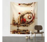 HHGFASD Decoration Tapestry 60x51in Strange Patterns Pattern Soft, Durable, Skin Friendly, Lightweight Wall Hanging for Indoor & Outdoor Use