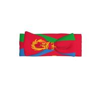 HHGFASD Eritrean flag Pattern Baby Bow Headband - Soft, Skin-Friendly, and Stretchy Polyester Headband for Infants 0-6 Months