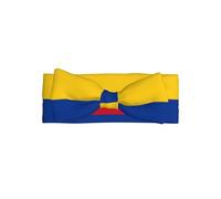 HHGFASD Flag of Colombia Pattern Baby Bow Headband - Soft, Skin-Friendly, and Stretchy Polyester Headband for Infants 0-6 Months