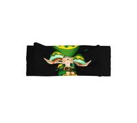 HHGFASD Gold coins green elf Pattern Baby Bow Headband - Soft, Skin-Friendly, and Stretchy Polyester Headband for Infants 0-6 Months