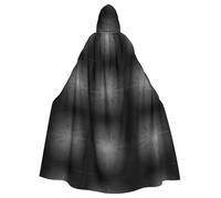 HHGFASD Halloween adult hooded cape Doodle at will Pattern comfortable and soft with large brim suitable for dances parties and gatheringss