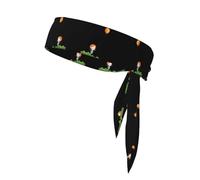 HHGFASD Kids chasing balloons Pattern Sports Head Tie Headband for Men and Women, Soft & Breathable Moisture Wicking Athletic