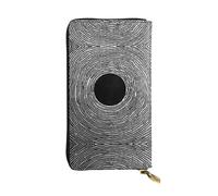 HHGFASD Leather Long Clutch Wallet Structured Wood Texture Pattern Comfortable and Lightweight Zipper Closure for Storing Coins and Credit Cards.