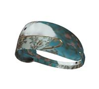 HHGFASD Little white rabbit in the teacup Pattern Elastic Exercise Headband Sports Head Tie for Men and Women, Soft, Quick-Dry