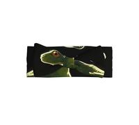 HHGFASD Lying lizard Pattern Baby Bow Headband - Soft, Skin-Friendly, and Stretchy Polyester Headband for Infants 0-6 Months
