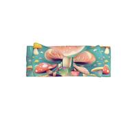 HHGFASD Pretty little mushrooms Pattern Baby Bow Headband - Soft, Skin-Friendly, and Stretchy Polyester Headband for Infants 0-6 Months