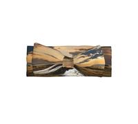 HHGFASD Rivers and plains Pattern Baby Bow Headband - Soft, Skin-Friendly, and Stretchy Polyester Headband for Infants 0-6 Months