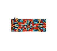 HHGFASD Round Colorful Petals Pattern Baby Bow Headband - Soft, Skin-Friendly, and Stretchy Polyester Headband for Infants 0-6 Months