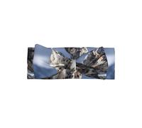 HHGFASD Snow Leopard on the Mountain Pattern Baby Bow Headband - Soft, Skin-Friendly, and Stretchy Polyester Headband for Infants 0-6 Months