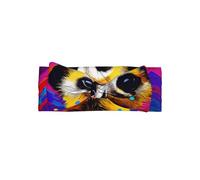 HHGFASD Spirited Meerkat Pattern Baby Bow Headband - Soft, Skin-Friendly, and Stretchy Polyester Headband for Infants 0-6 Months