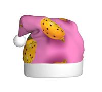 HHGFASD Spotted passion fruit Pattern Christmas Hat for Adult material is soft and lightweight