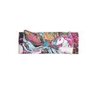 HHGFASD Strong pink unicorns. Pattern Baby Bow Headband - Soft, Skin-Friendly, and Stretchy Polyester Headband for Infants 0-6 Months
