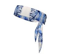 HHGFASD The Silent Lion Pattern Sports Head Tie Headband for Men and Women, Soft & Breathable Moisture Wicking Athletic