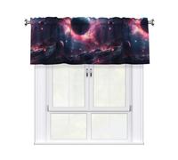 HHGFASD The stars are falling. Pattern Curtain Valance 54x18in for Kitchen, Bathroom, Laundry Room, and Studio Decor