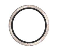 HHGFASD The white swan. Pattern Steering Wheel Cover for Women and Men Durable, Non-Slip, Elastic, Easy to Install, for Sedans, SUVs, ATVs, Trucks