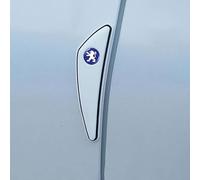 HHGFTIY 4pcs Car Door Corner Guard/Edge Protector, for Peugeot Rifter 208 408 4008 3008 308 2008 508 Door Guards,Car Door Anti-Collision Sticker,Protection Decorative Accessories,A