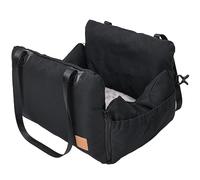 HHGFTIY Dog Car Seat,for Ford Focus 2011 2012 2013 2014 2015 2016 2017 2018,Breathable and Foldable Pet Car Basket with Clip-On Safety Leash,for Cat Dog Travel,Daily travel,Black