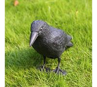 HHH Hunting® FULL BODIED REALISTIC CROW HUNTING DECOY BIRDS WITH PEG & LEGS LARSEN TRAP ROOK SHOOTING HUNTING DECOYING HIGH SUCCESS RATE (12 Decoys)