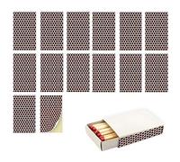 HHHang 14 Pcs Self Adhesive Match striker Paper 21X10cm, Manual Match Eraser Leather Flower Phosphorus Paper Use to Stick to Bottom or Side of The Jar or Bottle of Matche