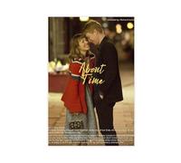 HHHYAUF About Time 1 Poster Decorative Canvas Poster Wall Art Decor Print Picture Paintings for Living Room Bedroom Decoration 08x12inch(20x30cm)
