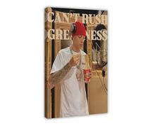 HHHYAUF Can't Rush Greatness Canvas Poster Wall Art Decor Print Picture Paintings for Living Room Bedroom Decoration 20x30inch(50x75cm)