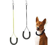 HhiMyOct Pet Grooming Loops, Dog Grooming Supplies, 2 PCS, Small, Medium, Large Dogs, No Sit Haunch Holder, Sturdy Noose Loop, Premium Metal Attachment, Stainless Steel Hardware