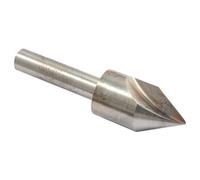 HHIP 2001-0241 Single Flute 60 Degree High Speed Steel Countersink, 1/4-Inch Size