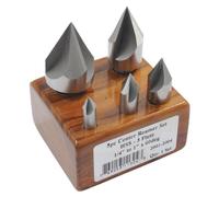 HHIP 2001-2004 5 Piece 60 Degree 1/4-1" High Speed Steel Countersink Set