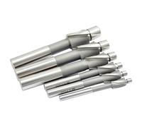 HHIP 2007-0001 M4-M12 HSS 3 Flute Straight Shank Solid Pilot Counterbore 6-Piece Set