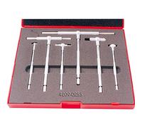 HHIP 4209-0255 Pro-Series 6 Piece 5/16-6" Bands Style Telescoping Gage Set