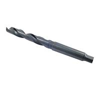 HHIP 5302-4112 High Speed Steel 4MT Taper Shank Drill, 118 Degree Split Point, 1-3/16" Diameter X 7-3/8" Flute Length X 13" Overall Length